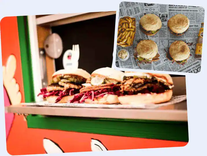 Brødrenes restaurant logo or storefront